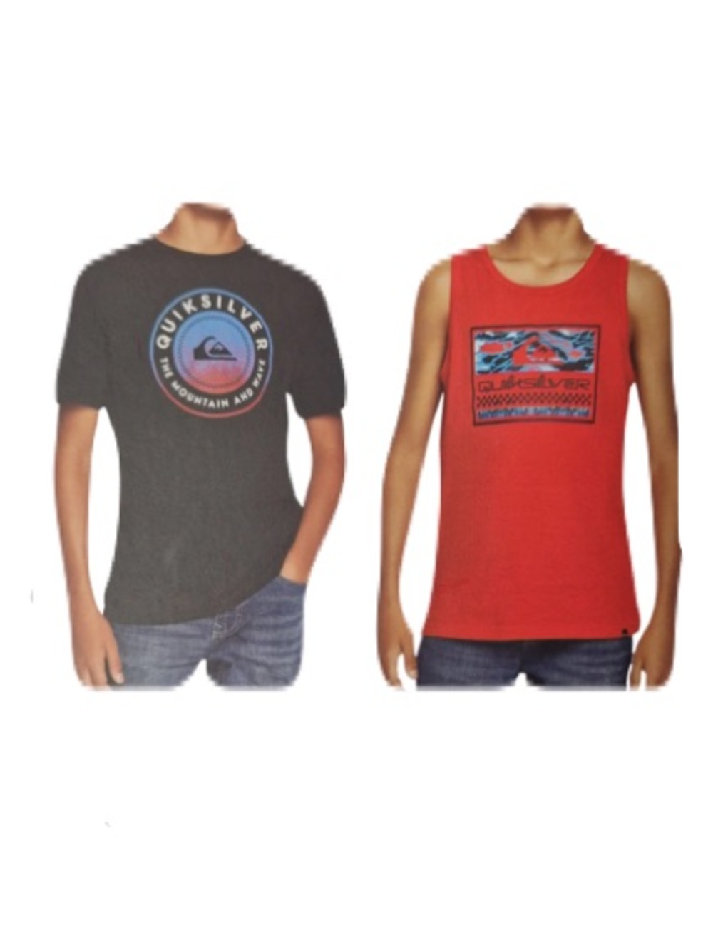 Quicksilver 2 Pack Shirts Size XXL 18/20